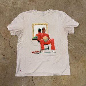Jordan Artist Series by Jacob Rochester graphic men's t-shirt in the "Sail"